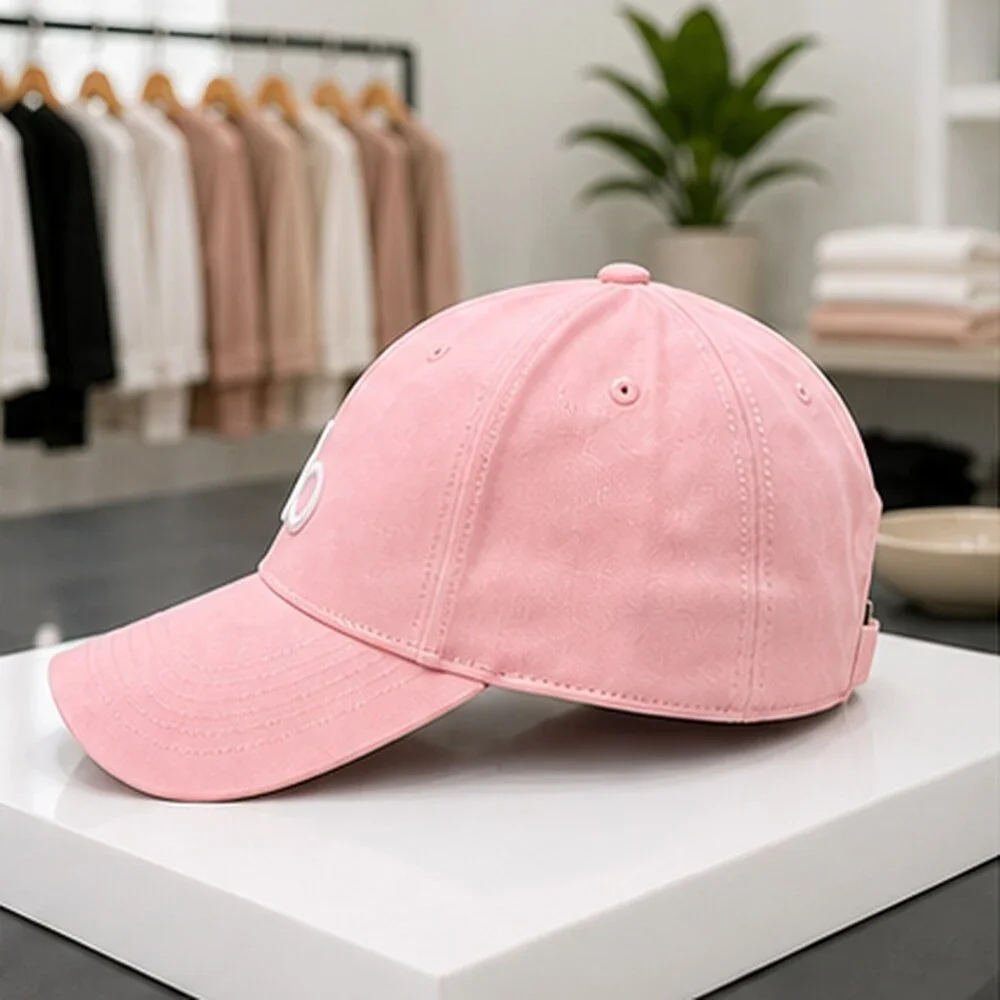 ALO Yoga Pink Pilates Baseball Cap Hat Logo